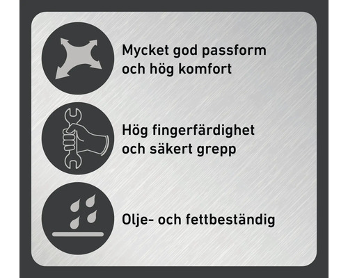Mycket god passform och hög komfort