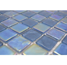 Fyrkantiga glasmosaikplattor