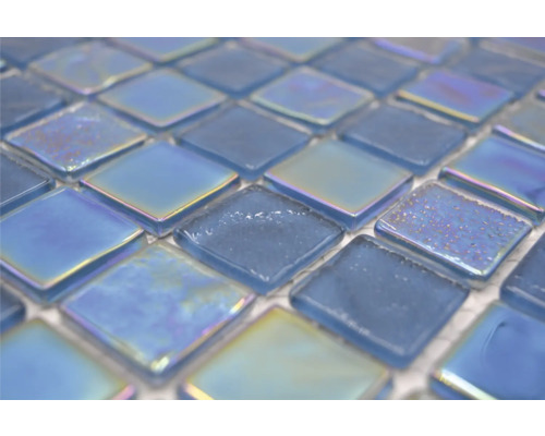 Fyrkantiga glasmosaikplattor