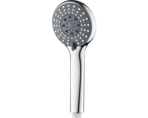 Handdusch av metall med flera stråltyper