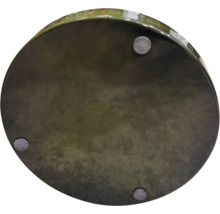 Rund bordsskiva med fötter