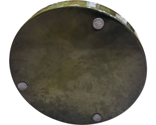 Rund bordsskiva med fötter