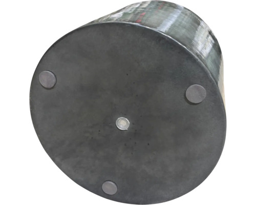 Cylindrisk lampa med tre fötter