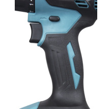 Detaljvy av en sladdlös skruvdragare med ergonomiskt handtag