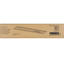 Kartongförpackning för Makita styrskena 1000 millimeter, modell 199140-0, med produktbild och Makita Logo.