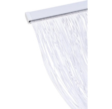 Lamellgardin med vita trådar