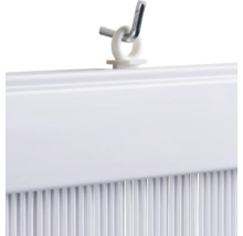 Lamellgardin med upphängning