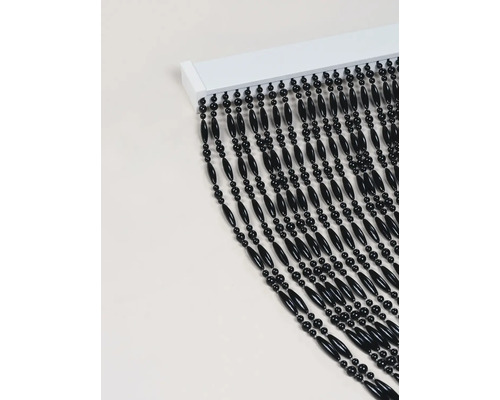 Pärlgardin med svarta pärlor