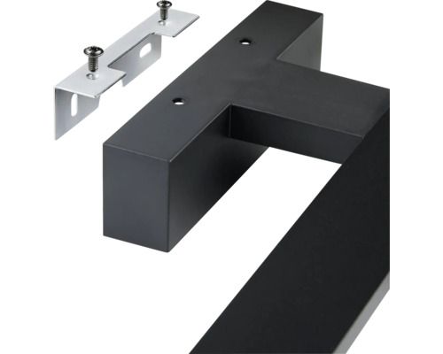 Husnummer sju av metall med monteringsmaterial