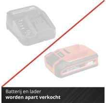 Einhell Power X-Change batteri och laddare säljs separat.