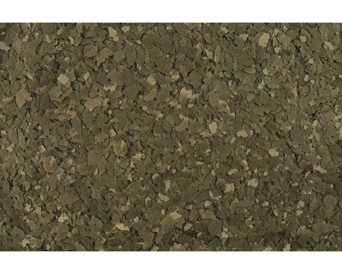 Närbild på flingfoder för akvariefiskar.