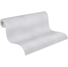 Strukturerad non-woven tapet med betongutseende i ljusgrått