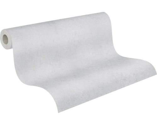 Strukturerad non-woven tapet med betongutseende i ljusgrått