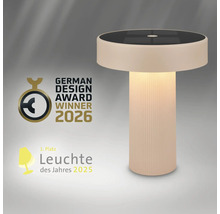 Cylindrisk bordslampa, vinnare av German Design Award 2026 och 1:a plats Årets lampa 2025.