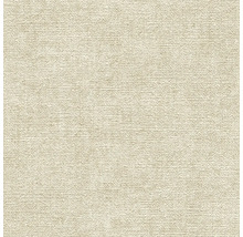Non-woven tapet med fin horisontell struktur i beige.