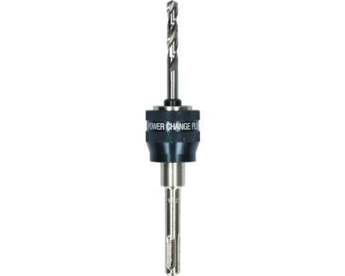 Bosch Power Change Plus-adapter med centrumborr av metall för hålsågar.