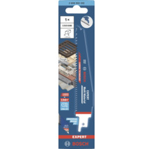 Bosch EXPERT Multi Material tigersågblad S 959 XHM med hårdmetallteknik, lång livslängd, för material upp till hundra millimeter, Bosch Logo.