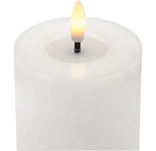 LED-blockljus med varmvit LED-flamma