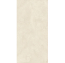 Kakel i granitkeramik med diskret stenlook, ljusbeige textur.