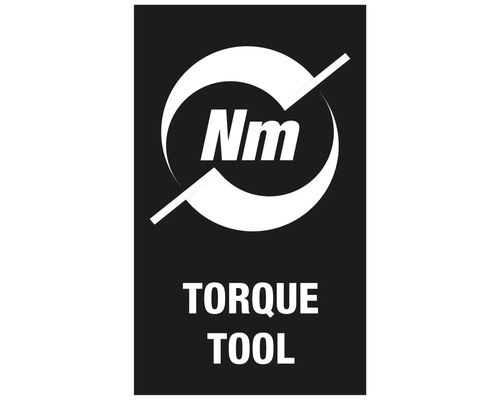 Symbol för momentverktyg med angivelse i Newtonmeter.