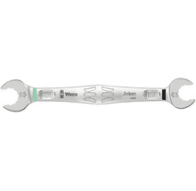Wera Joker 6005 dubbel öppen fast nyckel av metall i storlekarna 12 millimeter och 13 millimeter.