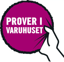 Prover finns i varuhuset