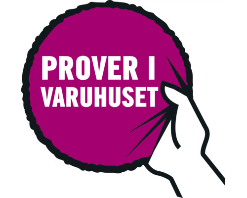 Prover finns i varuhuset