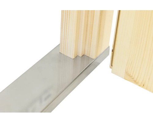 Friggebod PALMAKO Lisa 14,2m² inkl. golv 450x330cm natur