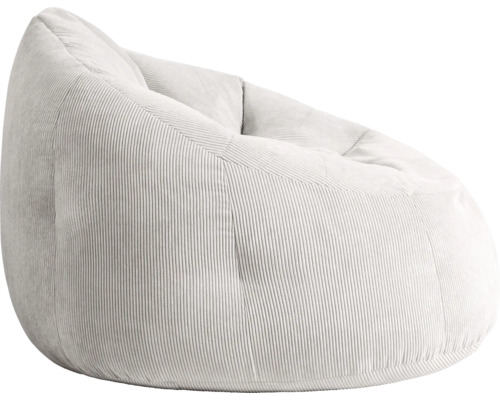 Sittsäck i manchestertyg med ergonomisk sittyta.