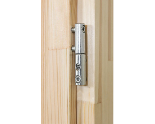 Attefallshus PALMAKO Helena inkl. golv, fönster, entrétak 27,0m² (15,1m²) 450x360cm obehandlad