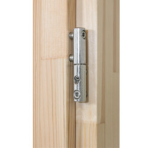Trädgårdshus PALMAKO Helena inkl. golv, fönster, entrétak 34,0m² (18,6m²) 510x390cm impregnerad grå