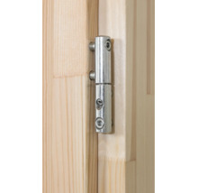 Trädgårdshus PALMAKO Helena inkl. golv, fönster, entrétak 34,0m² (18,6m²) 510x390cm impregnerad