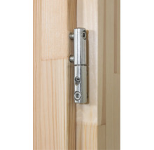 Trädgårdshus PALMAKO Helena inkl. golv, fönster, entrétak 34,0m² (18,6m²) 510x390cm impregnerad brun