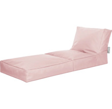 Sittsäck fåtölj SITTING POINT Twist scuba gammelrosa 70x80cm