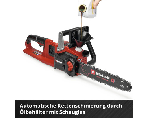 Batteridriven motorsåg EINHELL GP-LC 36/35 Li 35cm utan batteri & laddare (2x18V)