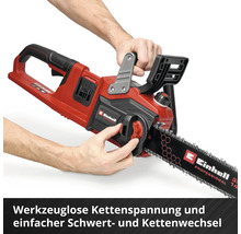 Batteridriven motorsåg EINHELL GP-LC 36/35 Li 35cm utan batteri & laddare (2x18V)