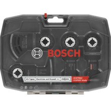 Bosch Starlock sågbladsset för elektriker och torra byggen, 5 delar, i förvaringslåda