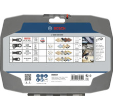 Bosch Expert och Pro multiverktygssagbladsats med 5 delar for multiverktyg i forvaringslada