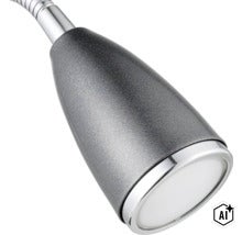 Lamphuvud för skrivbordslampa med flexibel arm (Image AI modified or generated)