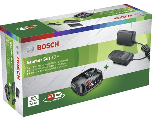 Bosch Starting Set 18 V (2 x 2.5 Ah + AL 1830 CV) • Pris »
