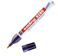 Edding 8280 Securitas UV marker med borttagen hätta