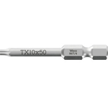 Wera Torx skruvbits TX10 med 50 millimeters langd for skruvdragare