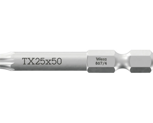 Wera Torx skruvbits TX 25, 50 millimeter langd