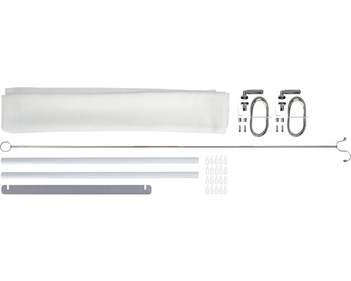 Komplett insektsnät för fönster med fästmaterial