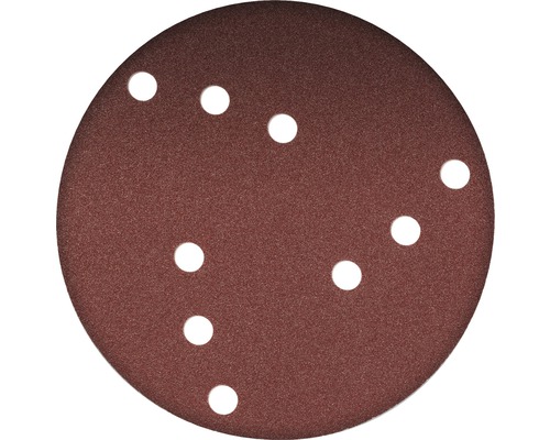 Rund slipskiva med hål för sliparbeten