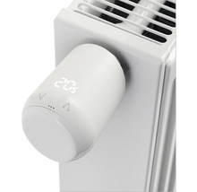 Elementtermostat med digital display på elementet