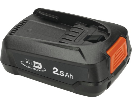 18 volts 2,5 amperetimmar batteri