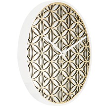 Väggklocka Bella vit Ø50cm