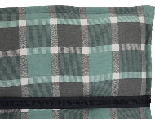 Örngott med rutmönster och resårband