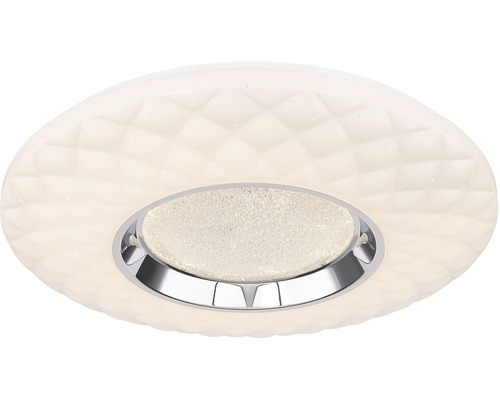 Taklampa med rombformad struktur och metallelement